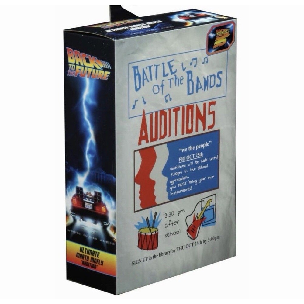 Back to the Future 1985 Ultimate Marty McFly 7" Action Figure NECA New